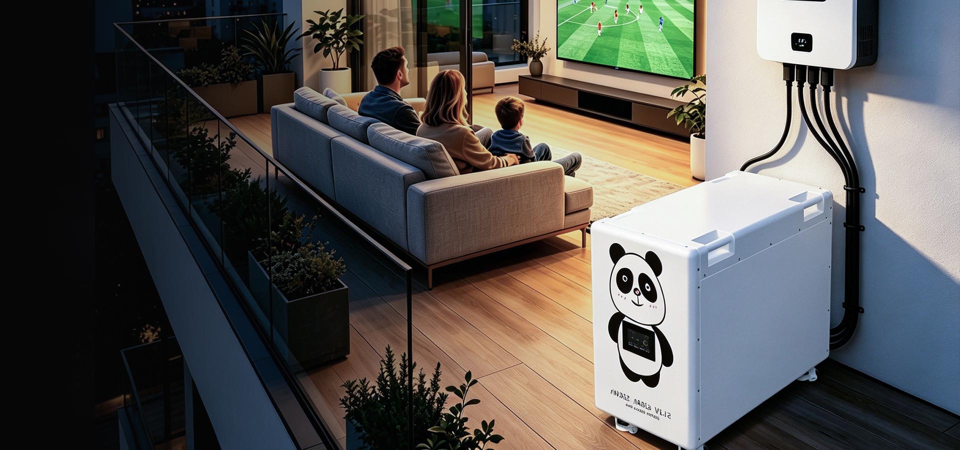 Home backup energy storage during storm